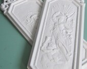 Vintage Angel and Cherubs Resin Wall Hangings from Dart