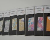 Chiyogami / washi magnetic bookmarks Shinwazome