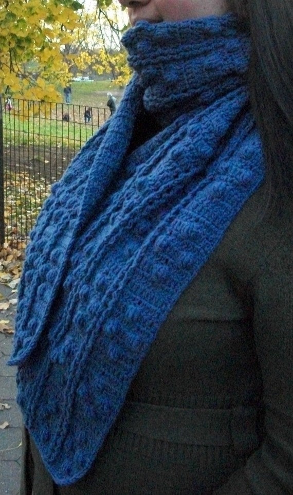 Bobble Diamonds and Posts Scarf FREE SHIPPING