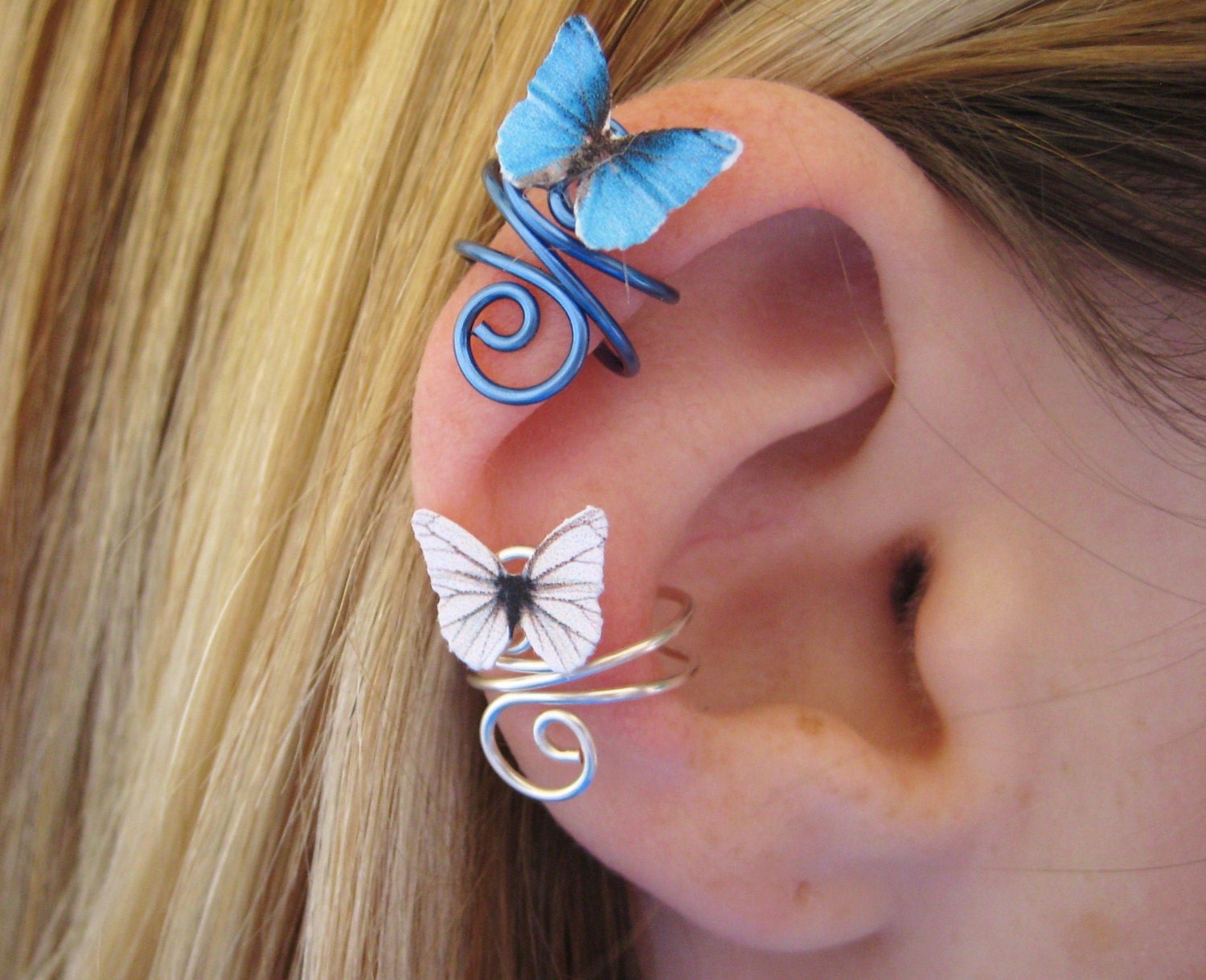 PICK 2 Ear Cuff Wraps Ear Vines Custom Color