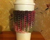 Pink Camo Travel Coffee Cup Cozy