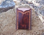 Western style card sleeve and Money clip