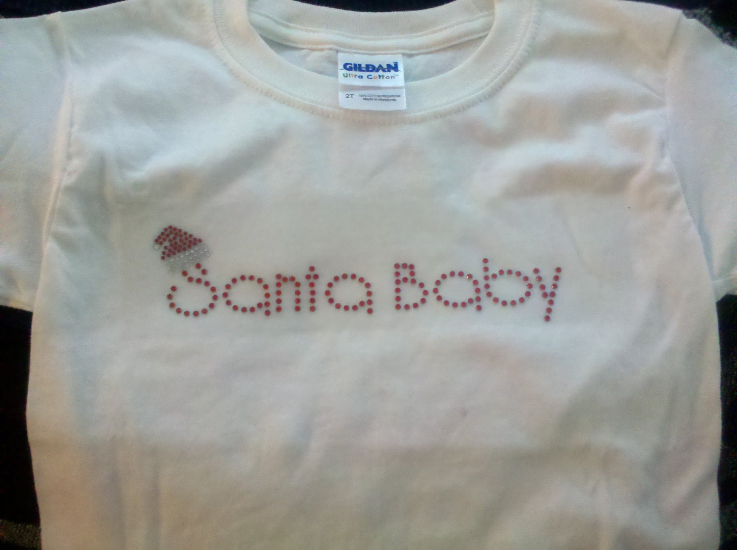 Santa Baby Infant long sleeve onessie