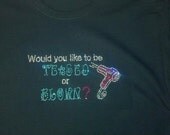 Teased or Blown womens Rhinestone tshirt