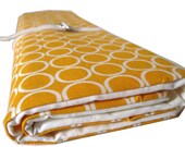 multi purpose knitting needle organizer - tangerine