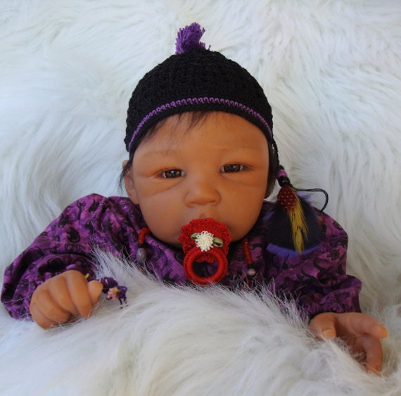 Native American Reborn Ayita from the Brea sculpt by Lorna Miller-Sands
