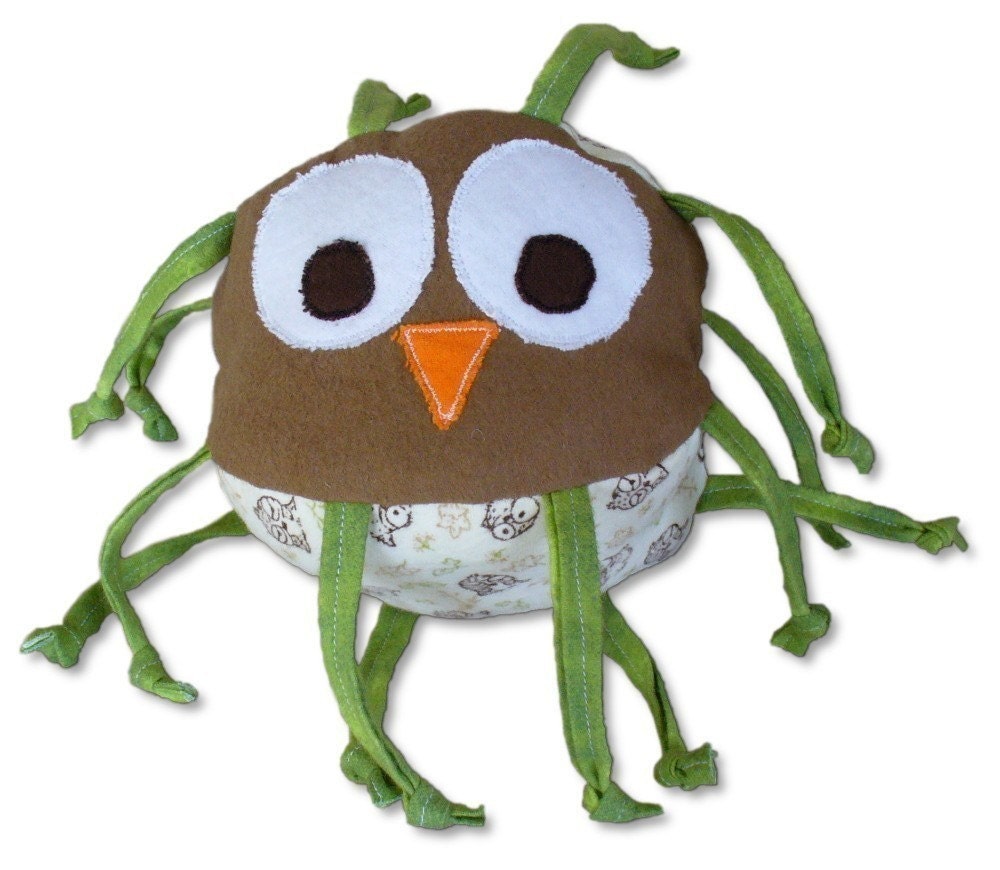 Stuffed Animal - Hoots the Owl - ZadyCreature - Soft Baby Toy