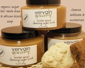 Winter Spice Cleansing Sugar Scrub with African Black Soap