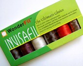 WonderFil Thread Invisafil 100 Weight Polyester Mini Thread Pack B005