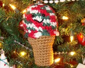 Happy Happy Ice Cream Cone - Holiday Sparkle