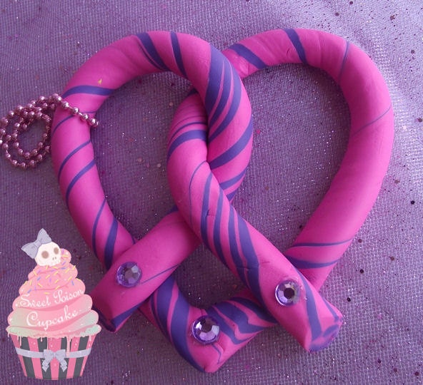 Heart Pretzel Necklace