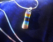Dichroic Glass  - Pendant - Dichroic Necklace
