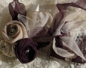 Wedding Wrist Corsage Made to order by My Broken Art on Etsy