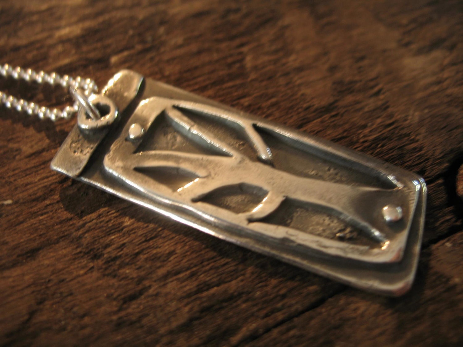 Tree of Life - Silver Journey Tag