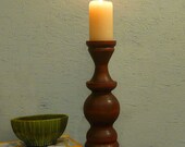 Salvaged Wooden Candle Holder - Architectural Salvage - Sale