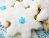Sale ...Crystal White Snowflake Delight Sugar Cookies