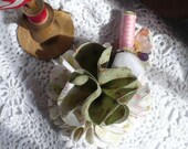 Fabric Flower Pin -Centerpiece - New Years -Super Bowl Party Decoration