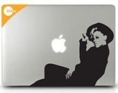MAC DECAL vinyl laptop stickers Wall Computer Geekery- Rihanna - Removable Decal 122