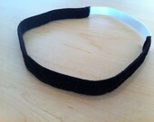 Onyx Sparkle Headband (5/8" wide)