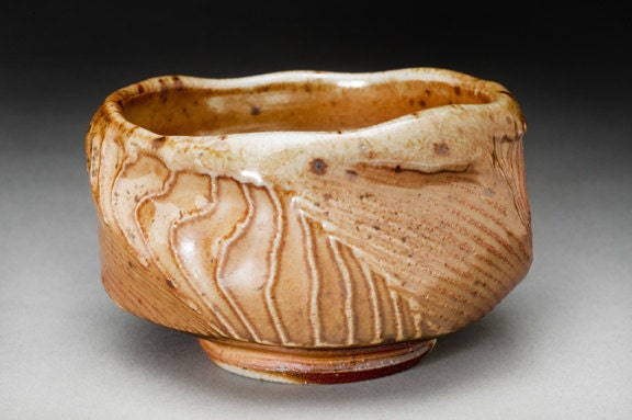 WoodFired Stoneware Sake Cup/Guinomi