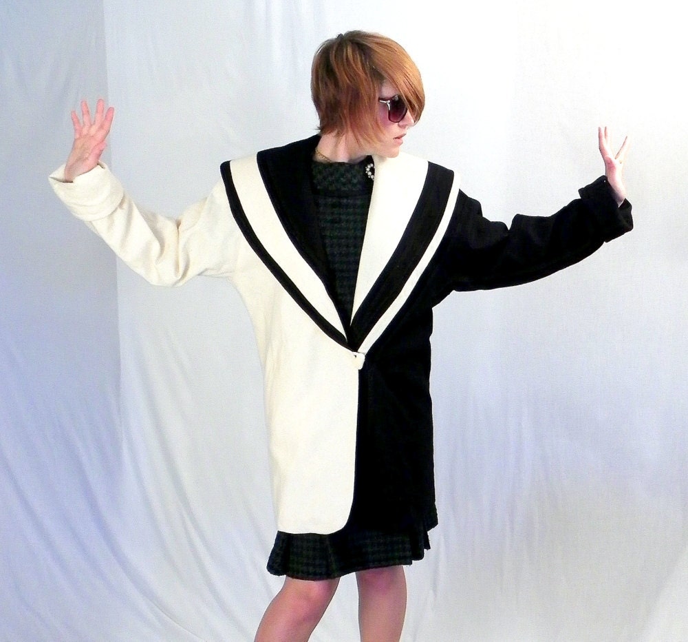 Color Block Coat