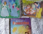 Weekly Planner 2012 - Sale -  Vintage Altered LIttle Golden Book, Journal, Note Card Set