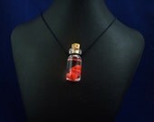 Fetus Specimen Jar Necklace  - Handmade Biology Inspired Jewelry