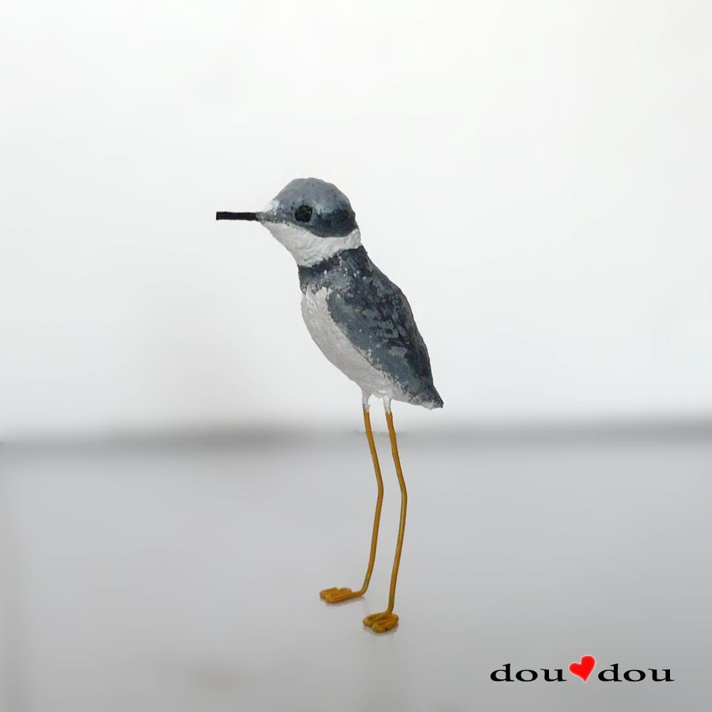 Miniature Bird Sculpture - Plover