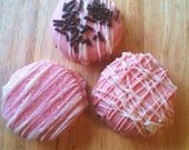36 Chocolate Dipped Oreo Cookie Pops - 3 Dozen - For Baby Shower - Birthday Party Favors - Christening  - Wedding - With or W/O sticks