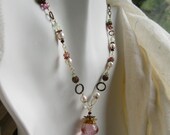Spring Dance - gypsy gemstone necklace