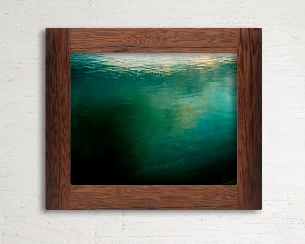 Reclaimed Wood Frame // 8 x 10 // Redwood from Leather Tanning Vats