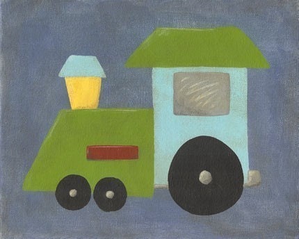 Choo Choo Train - PRINT 8x10