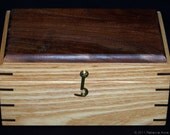 Ash and Walnut Keepsake Box
