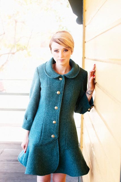 The Abbey Coat sewing pattern - Jamie Christina Designs