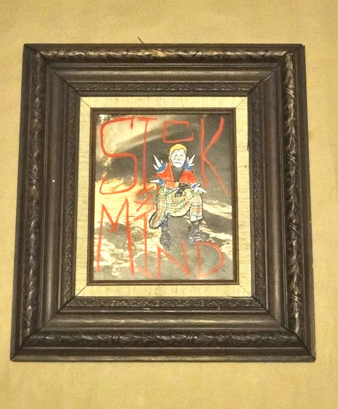 Sick Mind - Painting by TDFlynn
