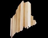 Woodbob.com Maine State Shaped Custom Cutting Boards