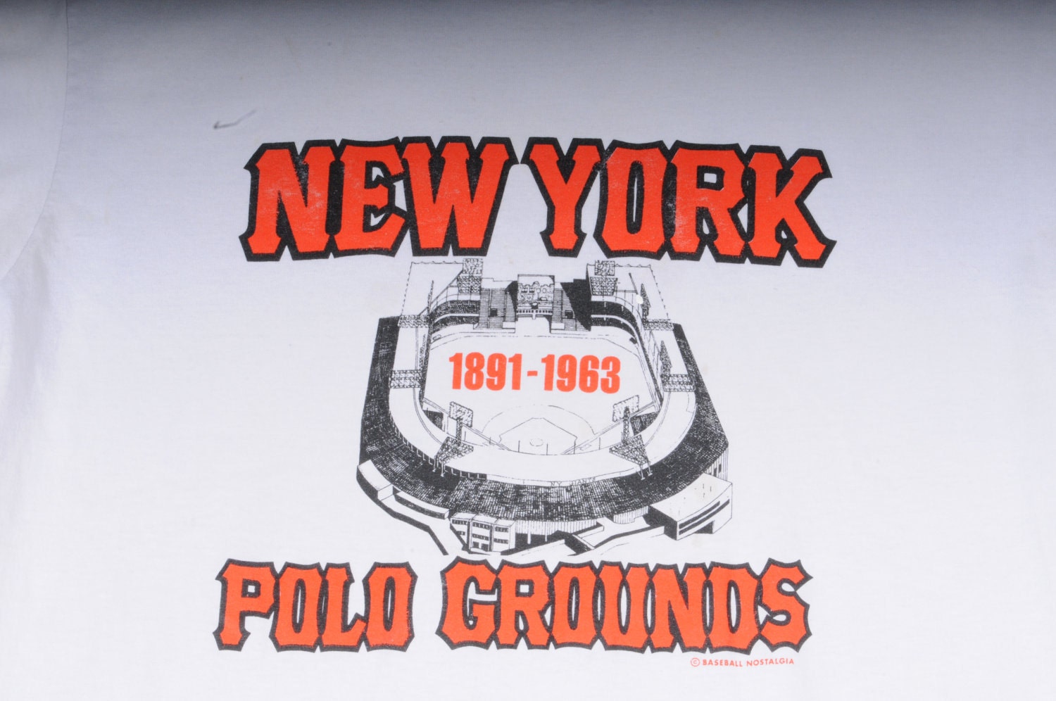 White "New York Polo Grounds"