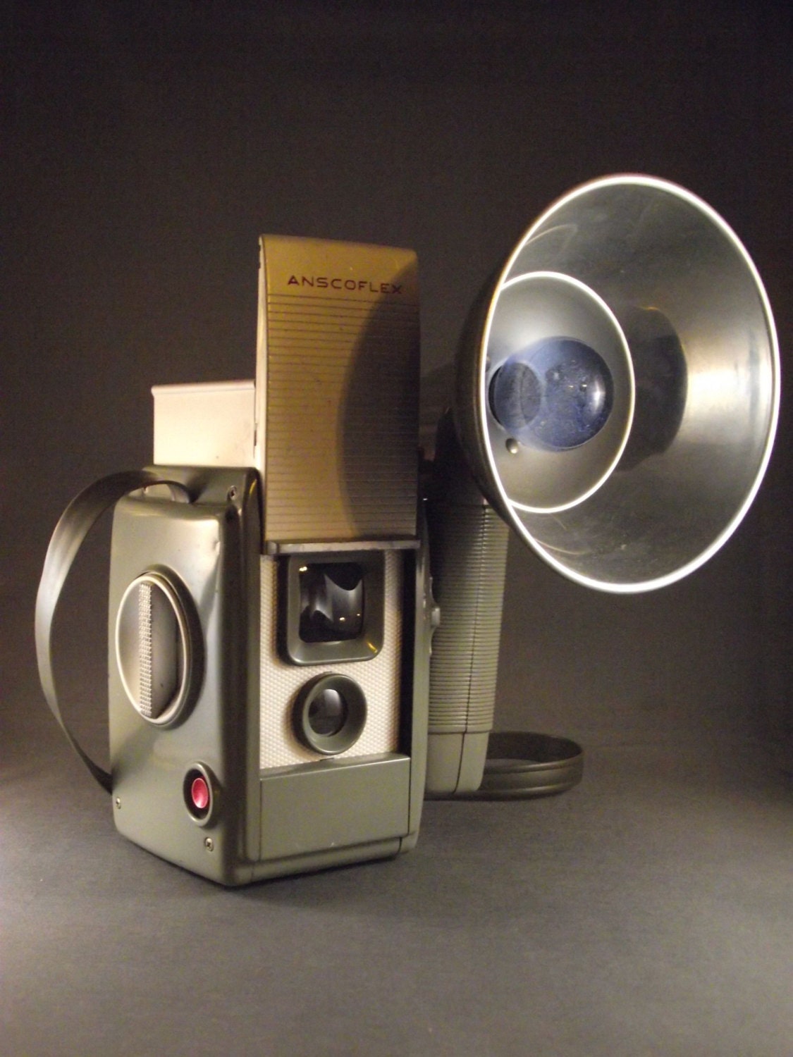 1950's Ansco Anscoflex II TLR Camera with Flash