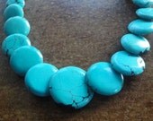 Turquoise Statement Necklace - December Birthstone - Ready to Ship