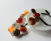 Bracelet Fused Glass - Marigold Bronze