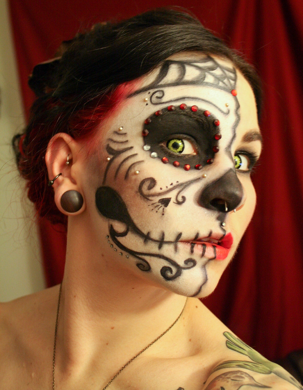 Vegan Stage and Halloween Costume Makeup Base and 4 Colors Your Choice PInk Quartz Minerals