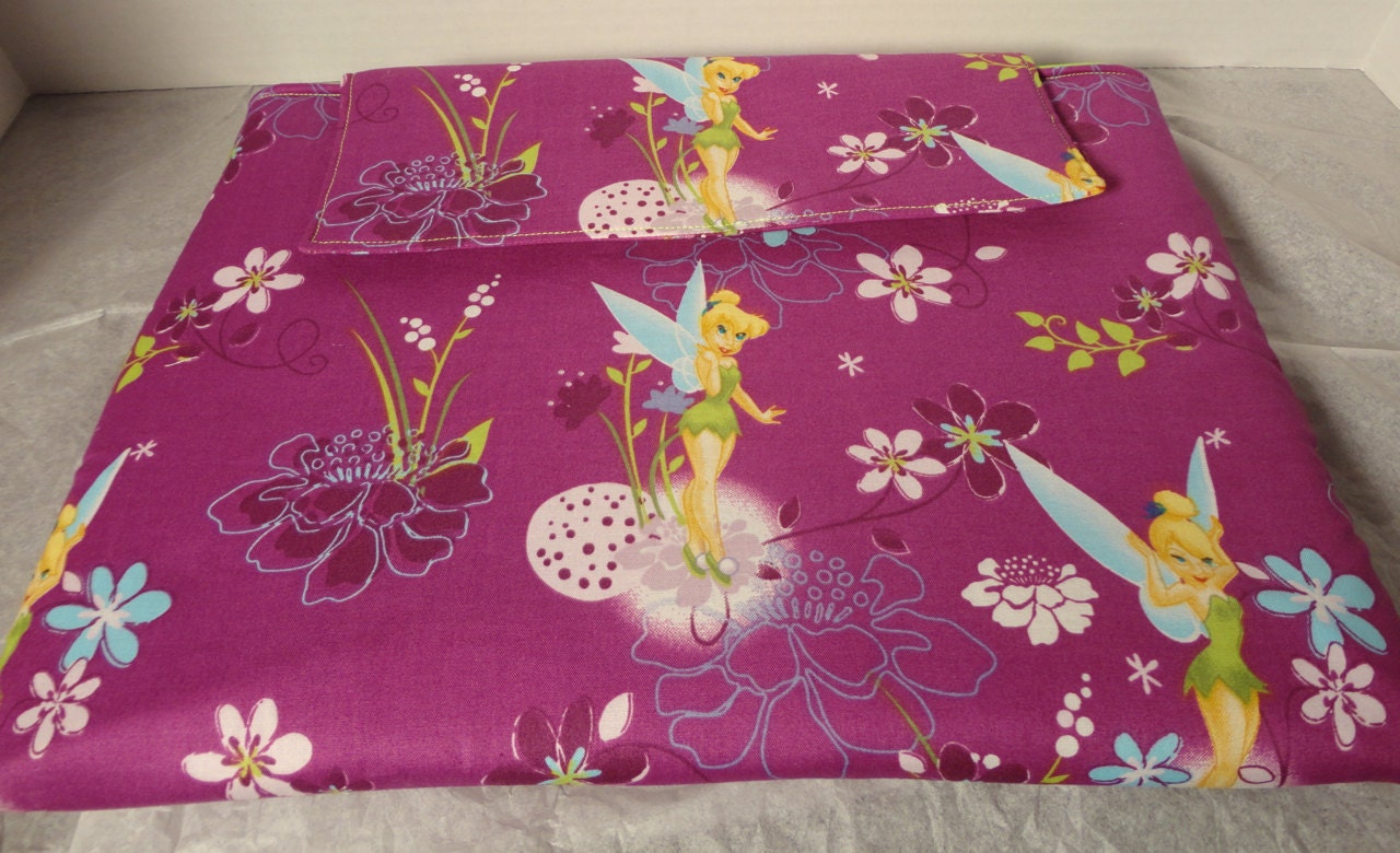 Laptop Cover, Purple Tinker Bell Laptop Case, Macbook 13, Macbook 13 Air laptop case, Ready to Ship, Free First Class Shipping