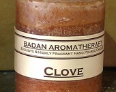 Candle: Fragrant CLOVE Pillar Candle 3x3.5