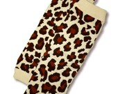 Leopard Leg Warmers for Babies through 8 yrs