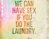 Sex for Laundry Poster