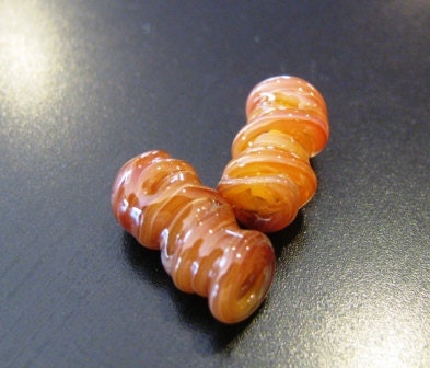 Whirled Peas - JB Beads - Recycled Carmel