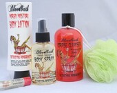 Bloodbath Petrifying Pomegranate Body Wash Lotion Spray Lip Balm Gift Set