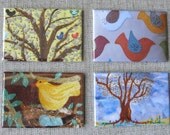 Magnet Gift Collection from Georgianne Holland, reproduction, bird, tree, home decor, kitchen, nature