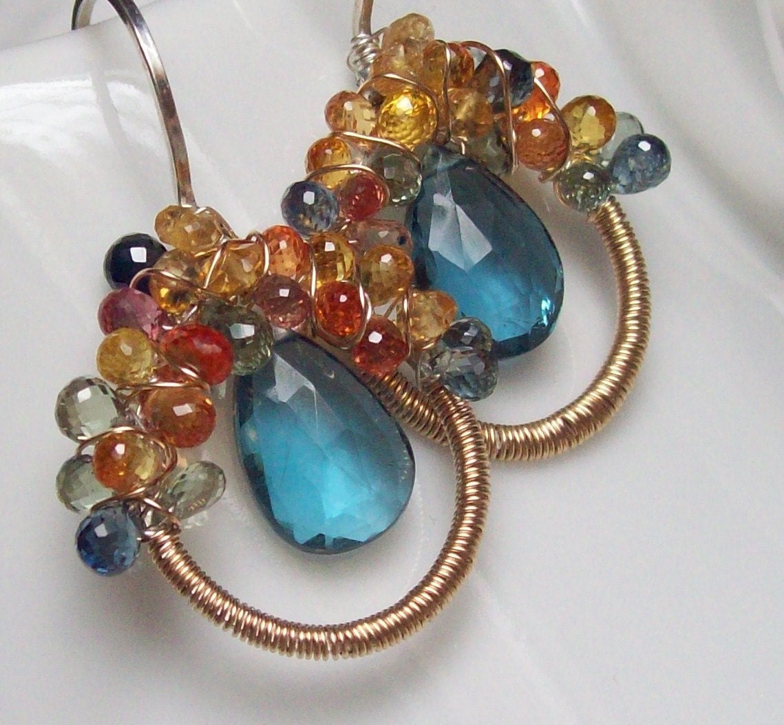 Sapphire Blend Earrings