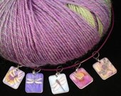 Dragonfly lovers stitch markers